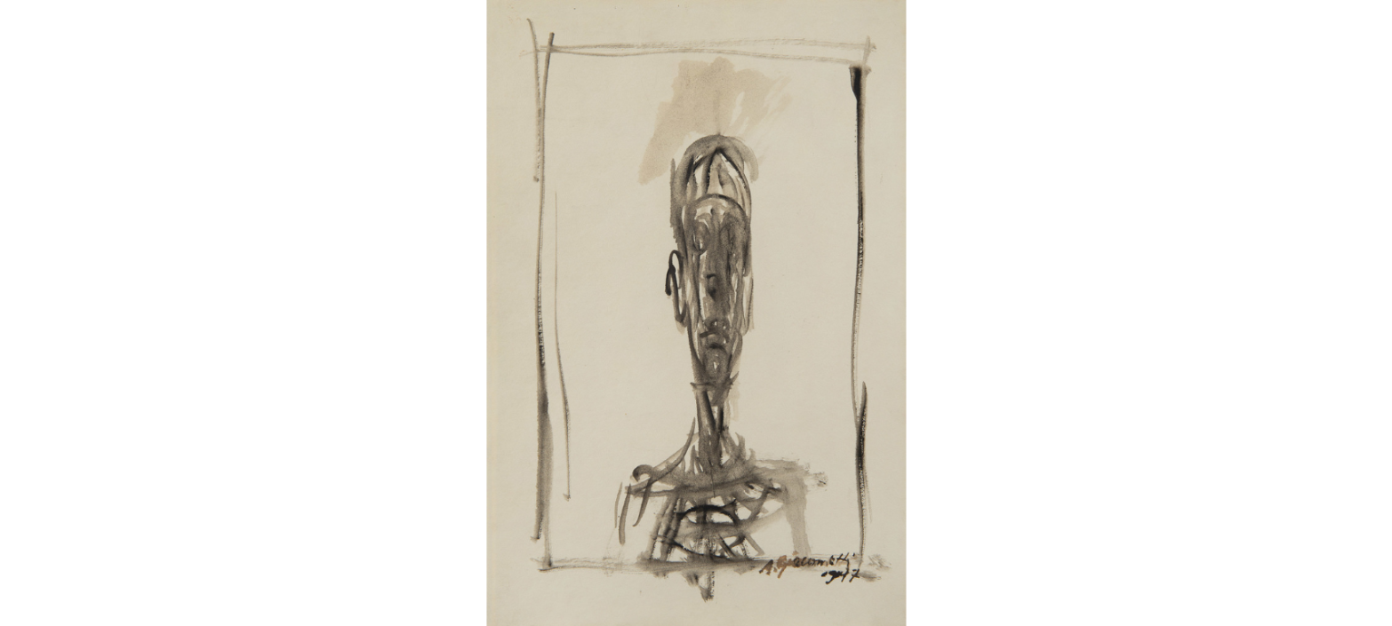 photo credit to Alberto Giacometti, "Portrait de Diego", 1947